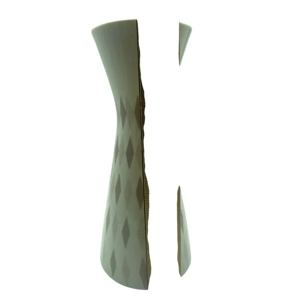 VTG Royal Bavaria Porzellan KM Germany Mid Century Hourglass Vase Graphic design